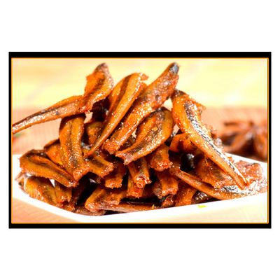 湖南平江特产李辉香辣两包毛毛鱼