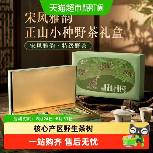 正山堂特级春茶野茶正山小种送礼