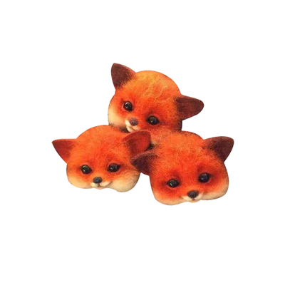 狐狸杜宾狗浣熊胸针DIY材料包