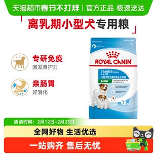 皇家狗粮mis30小型犬幼犬离乳期奶糕粮3kg泰迪比熊专用官方正品
