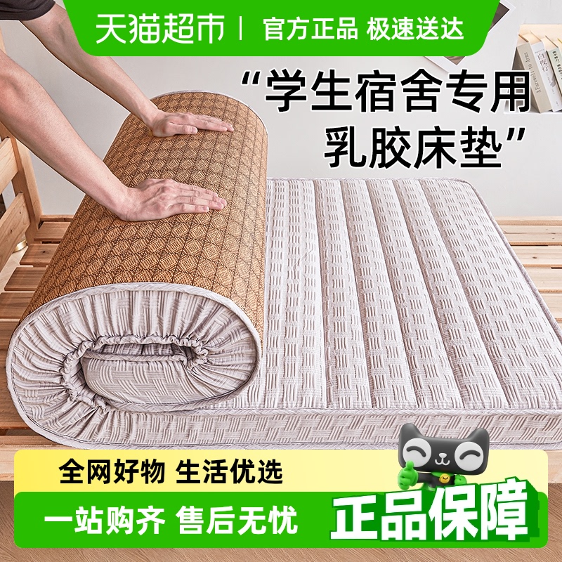 红豆居家凉席睡垫冬夏两用海绵垫