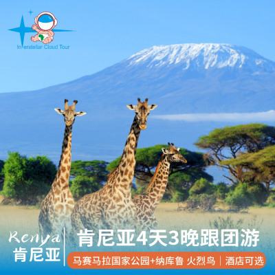 肯尼亚马赛马拉+纳库鲁4天3晚参团 经济版/升级版可选 内罗毕往返