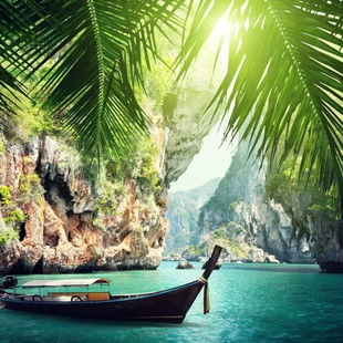 泰国曼谷+甲米7天6晚自由行城市海岛蜜月旅游 往返机票酒店接送机