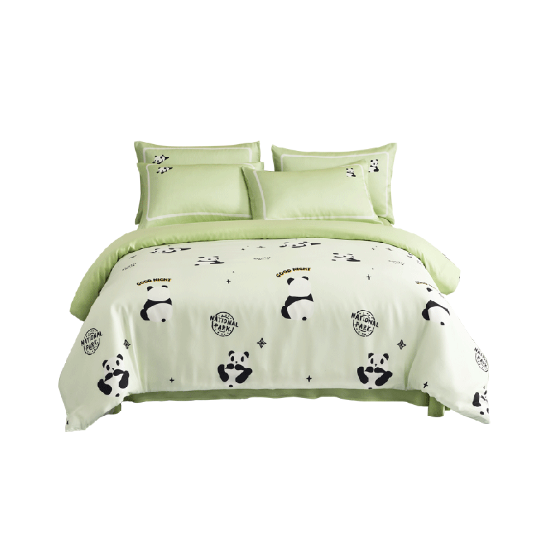 水星家纺儿童套件母婴A类抑菌60S天丝轻奢套件莱赛尔凉感床品,床上用品,床品套件/四件套/多件套,淘宝优惠券,粉丝福利购,淘宝优惠卷