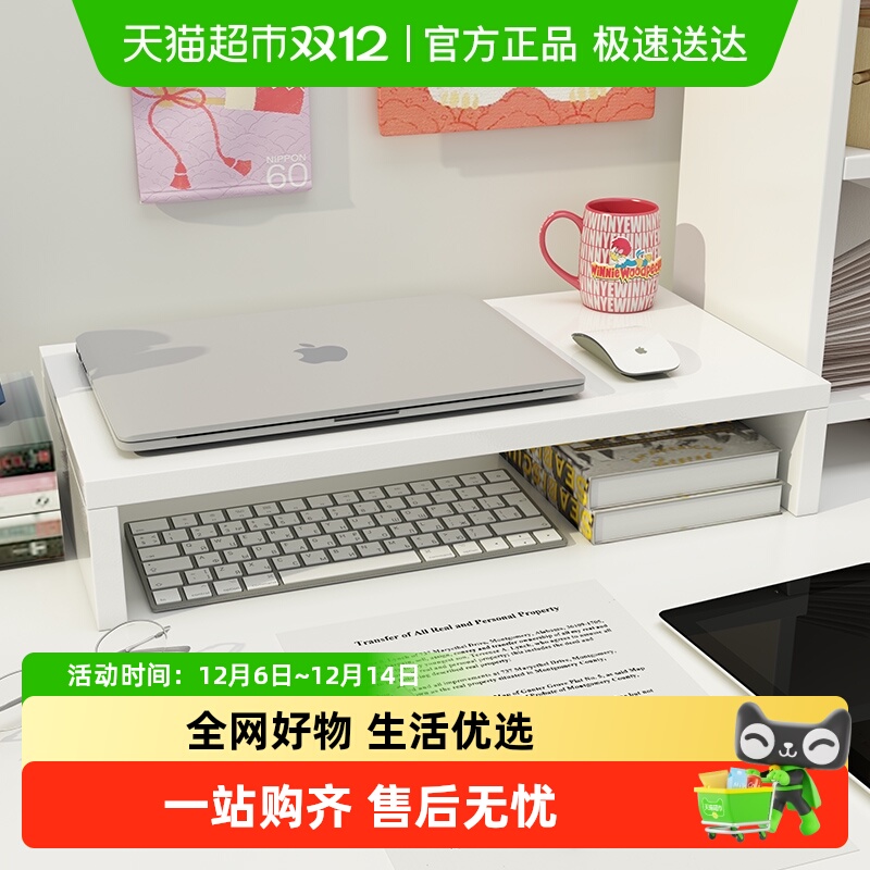 乐缔电脑显示器增高架置物架