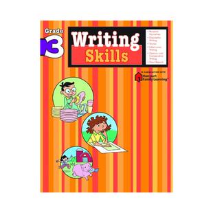 英文原版 Flash Kids 写作技能：3年级 Writing Skills: Grade 3 (Flash Kids Harcourt Family Learning)