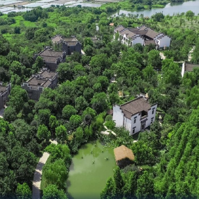 浙江湖州莫干山蠡山沄居度假村1晚套餐/含双早/汉服体验