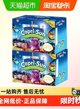 详情领优惠 果倍爽小怪兽200ml*6袋*2箱混合口味饮料儿童VC果汁