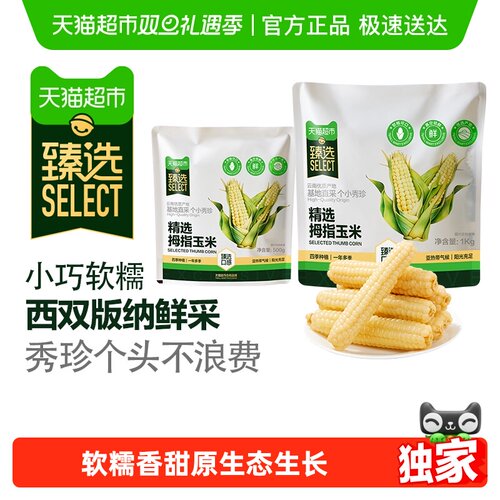 臻选西双版纳拇指小玉米米