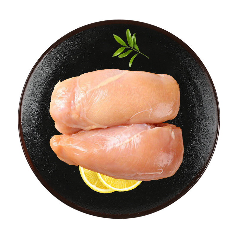 天天鲜冰鲜鸡大胸500g/包现制鸡肉美味新鲜鲜活烧烤