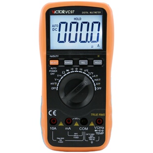 胜利数字万用表VC97自动量程高精度VC18A万能表家用防烧多用VC17