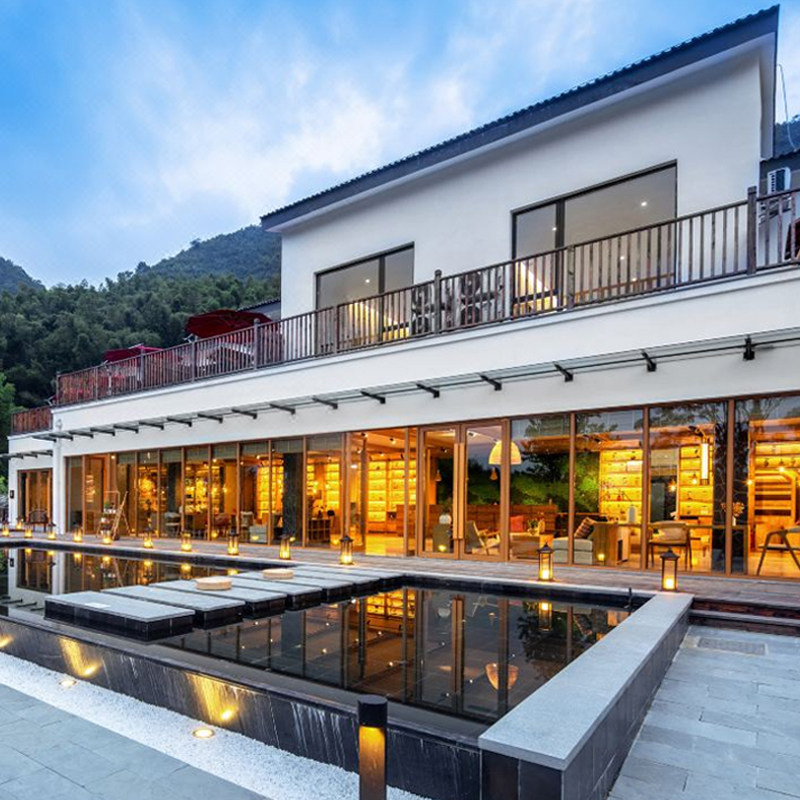 【周末不加价】九华山陌上花间堂雾涧酒店1晚+双人九华奇缘漂流