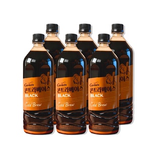 LOTTE/乐天韩国康塔塔低音大提琴冷萃黑咖啡即饮便携低卡无负担