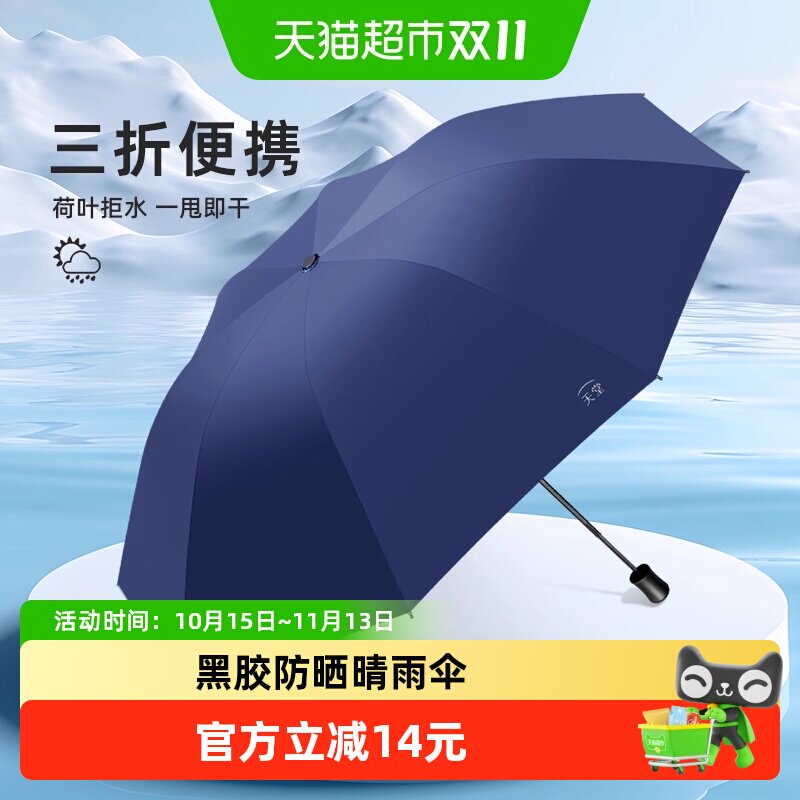 天堂伞雨伞加大加厚加固双人大伞便携晴雨伞防晒遮阳伞雨伞男士