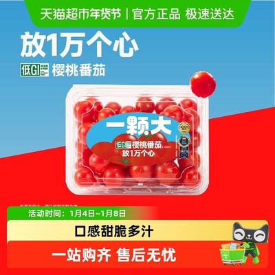 一颗大红樱桃小番茄酸甜