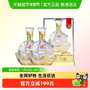 五粮液仙林生态百年传奇一帆风顺52度宴请送礼酒500ml*2瓶
