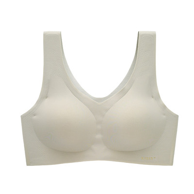 kissy内衣女无钢圈bra小胸聚拢