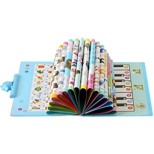 中英文点读画本婴幼儿童有声挂图发声挂本认知可充电早教益智玩具