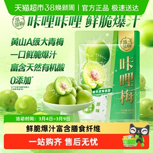 溜溜梅优选装脆青梅青口梅脆梅休闲零食话梅办公小吃蜜饯独立包装