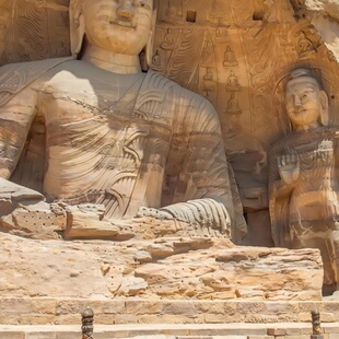 山西太原+五台山+大同+平遥+壶口瀑布8日7晚跟团游