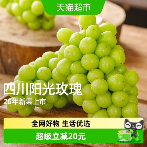 巧农人心田当季新鲜阳光玫瑰葡萄
