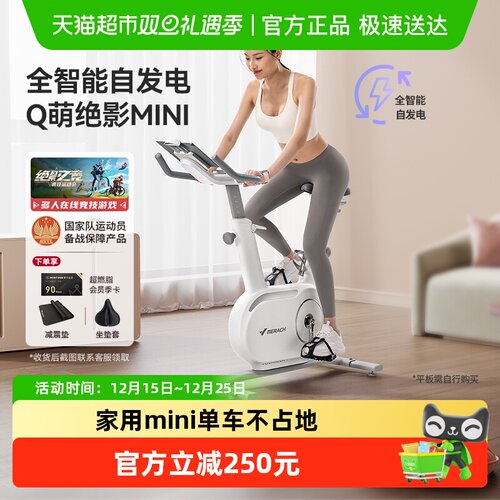 麦瑞克自发电家用动感单车mini
