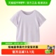 莫代尔宝宝衣服男女童休闲外出薄款 童泰婴儿短袖 夏季 无痕T恤上衣