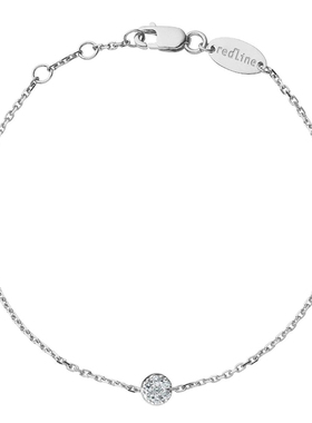 红绳女士克拉钻石手链