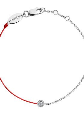 mini红绳女士克拉钻石手链