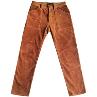 重磅复古日系全棉灯芯绒工装裤 botleggers 骷髅马非freewheelers