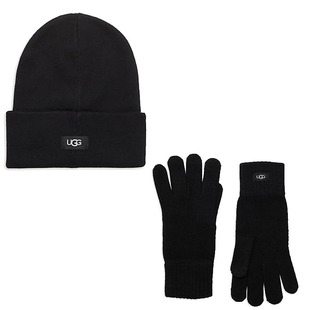 UGG帽子手套二件套装礼物针织帽冬保暖男女正品JX595817
