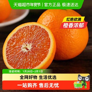血橙新鲜水果秭归中华红血橙当季红心橙子脐红橙果冻甜禾富好