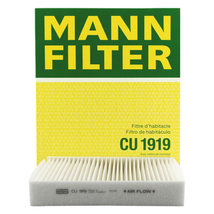 曼牌滤清器CU1919M空调滤芯适用丰田RAV4卡罗拉凯美瑞汉兰达威驰