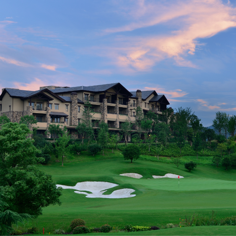 浙江安吉JW万豪酒店2晚含早+代金券+旅拍+健身房