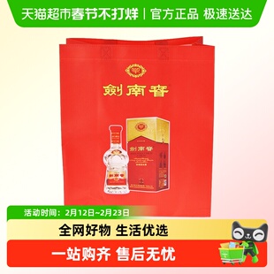 剑南春水晶剑礼品袋