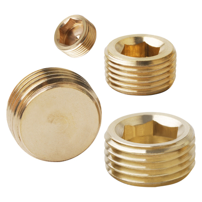 塑胶模具喉塞铜堵头4分