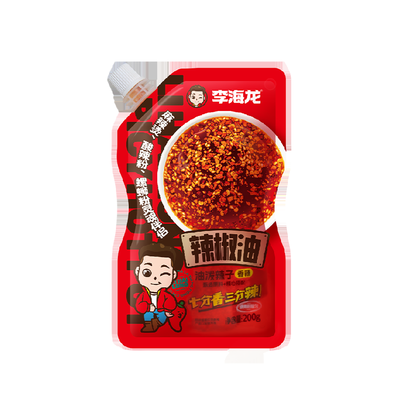 李海龙辣椒油家用调味料油泼辣子200g麻辣火锅调料红油香辣辣椒油,粮油调味/速食/干货/烘焙,辣椒粉料/蘸料,淘宝优惠券,粉丝福利购,淘宝优惠卷