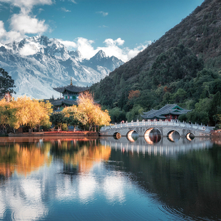 专车接站1-3晚ClubMed丽江度假村旅游一价全含玉龙雪山