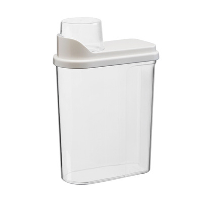 宠物用品高透明双层零食罐储量桶