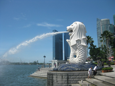 【新加坡半日游】狮城文化之旅 鱼尾狮/牛水车/小印度/甘榜格南