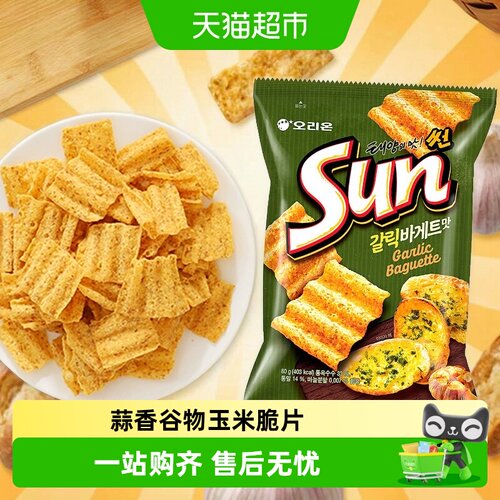 Orion韩国太阳蒜香玉米片酥脆