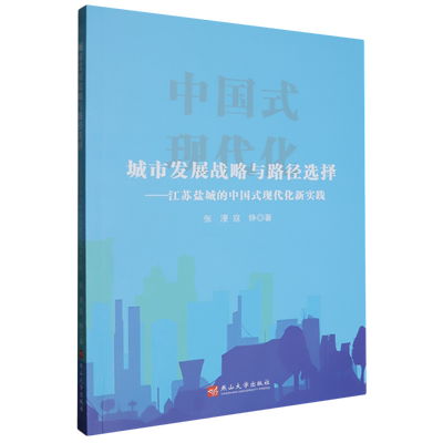 城市发展战略与路径选择：江苏盐城的中国式现代化新实践张漫  政治书籍