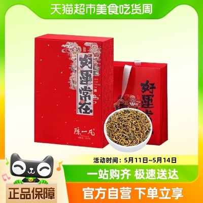 陈一凡金骏眉红茶叶特级蜜香型正宗武夷山高档年货礼盒送礼送长辈