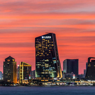 100元 双人酒吧 券 早餐 珠海仁恒洲际酒店豪华房2晚可拆