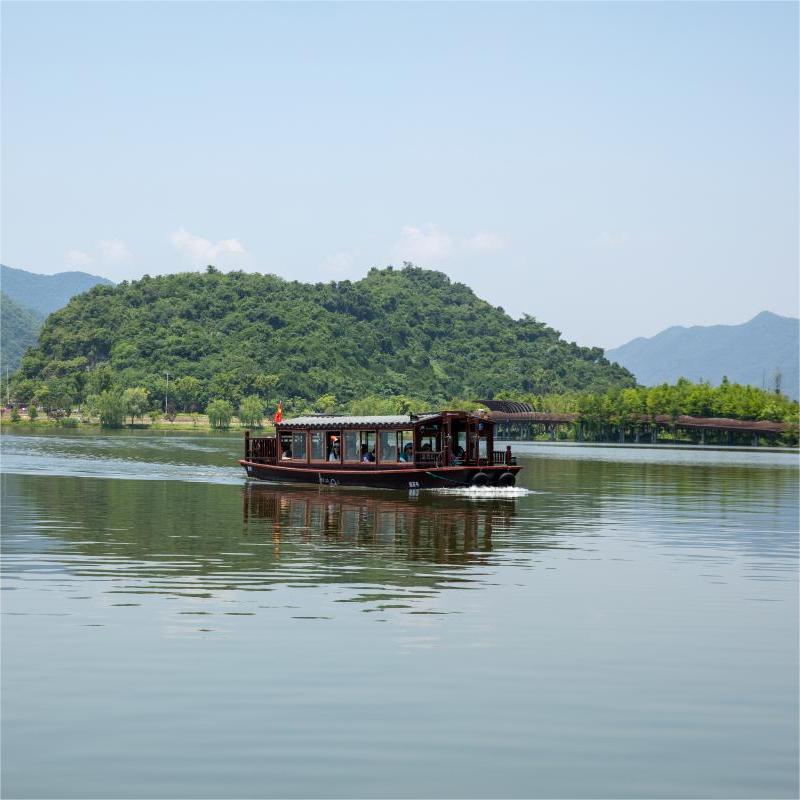 [铜鉴湖公园-灵山幻境 铜鉴湖游船 景交车 ]【即买即用】杭州灵山-铜