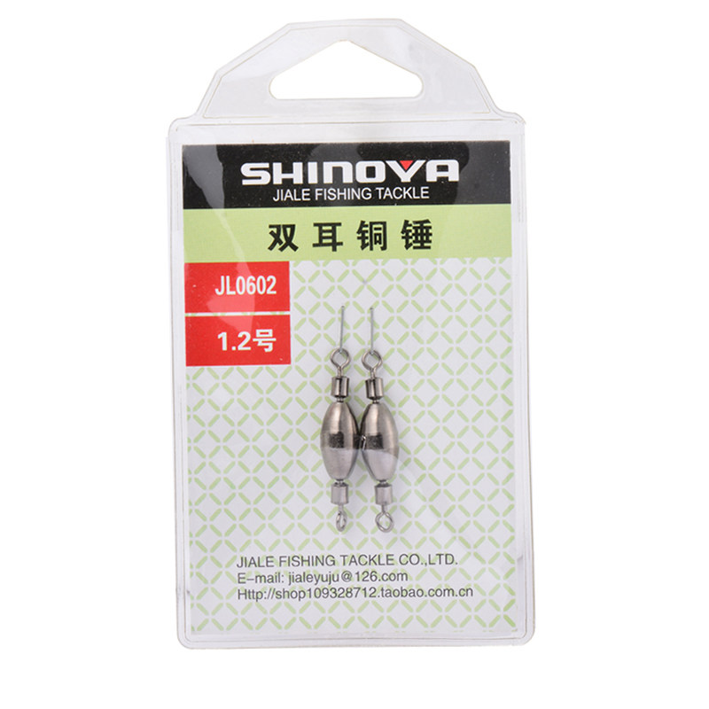 SHINOYA双耳8字环转环铜
