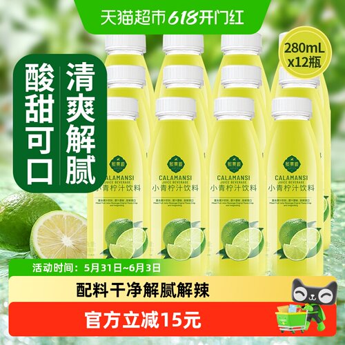 熙景源小青柠汁饮料露营出游夏季