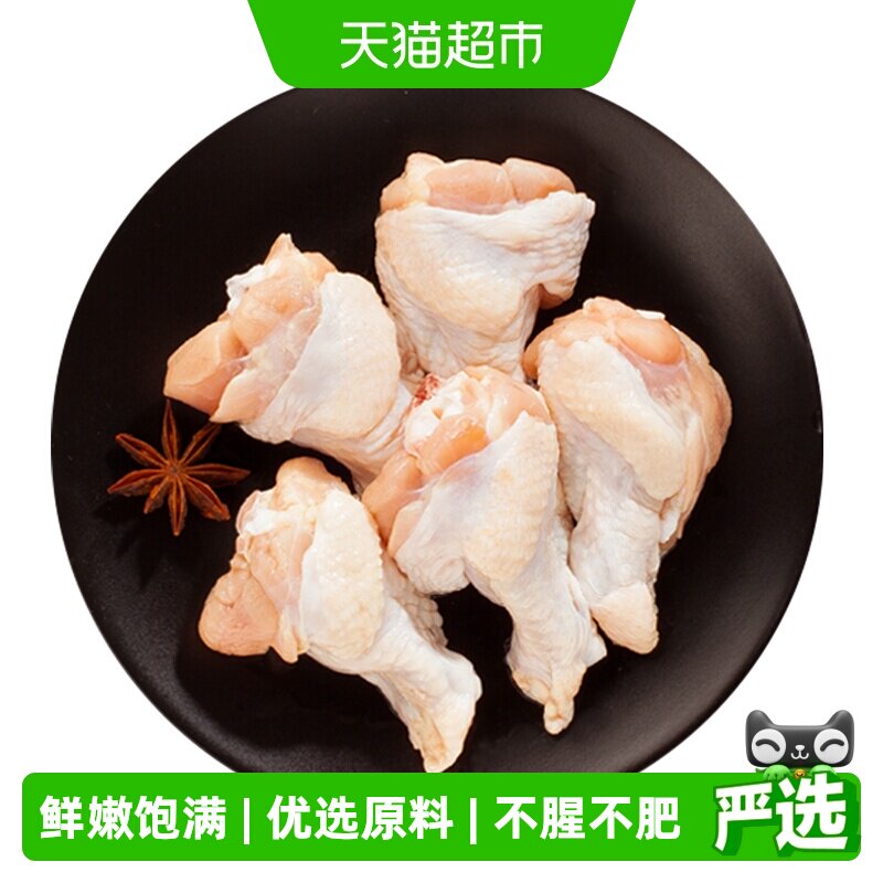 正大非腌制鸡翅根植物蛋白500g图片