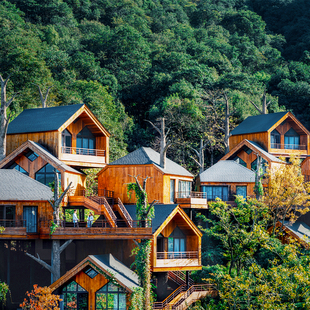 杭州开元森泊度假乐园酒店1-2晚旅游野生动物世界灵隐寺景点