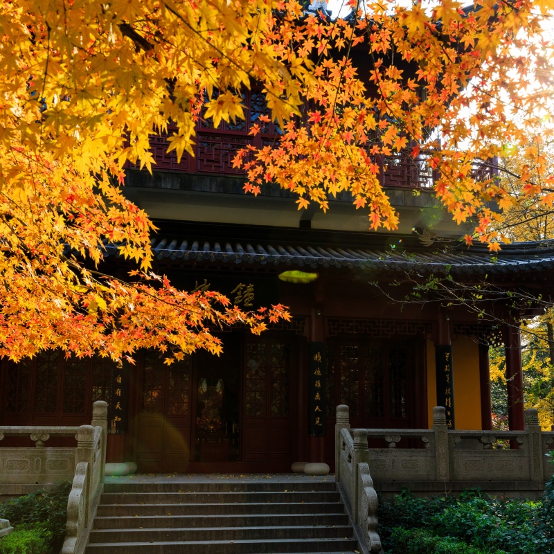 猩咖说南京栖霞山风景名胜区含门票含车3H拼团人工讲解南京旅游